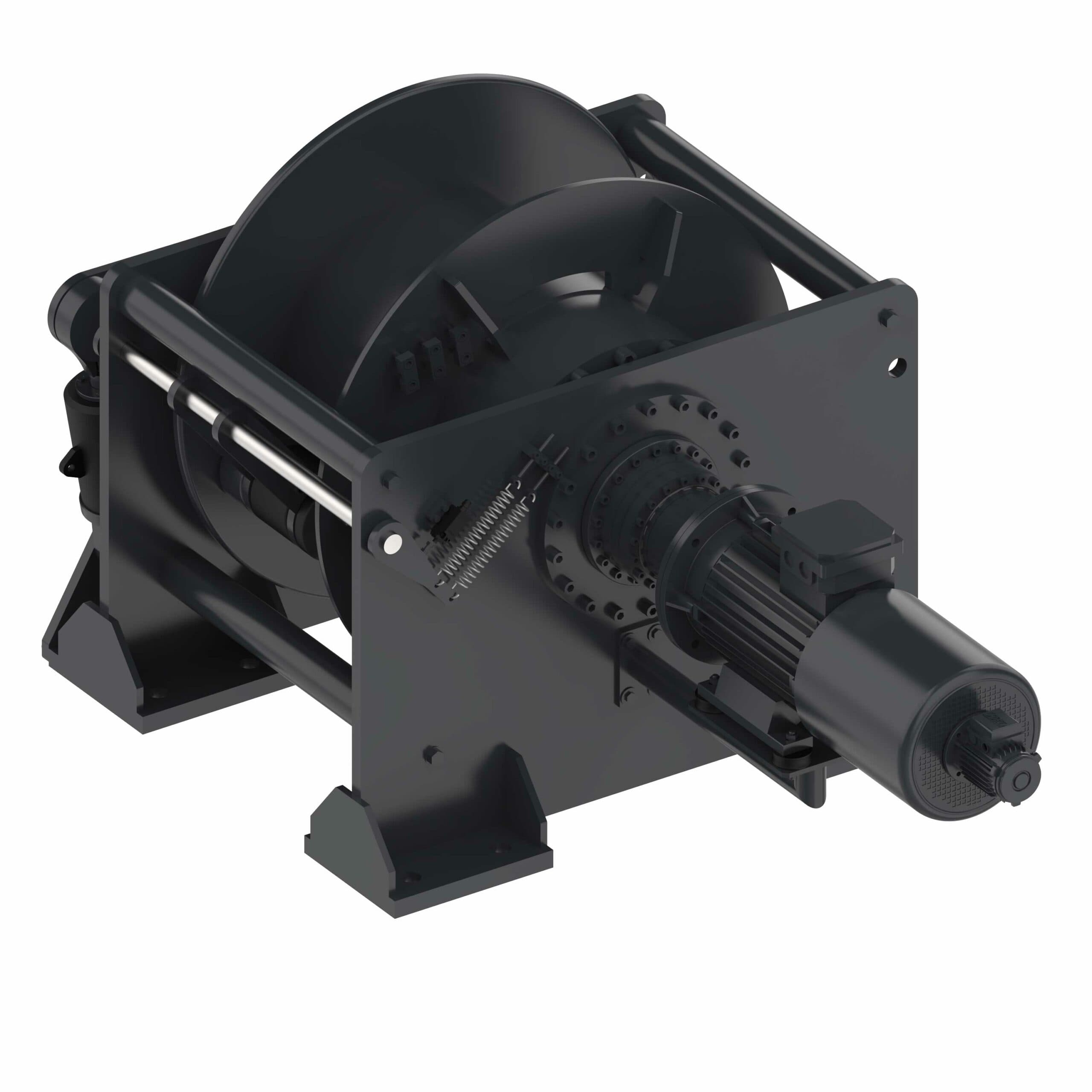 Custom winch configuration