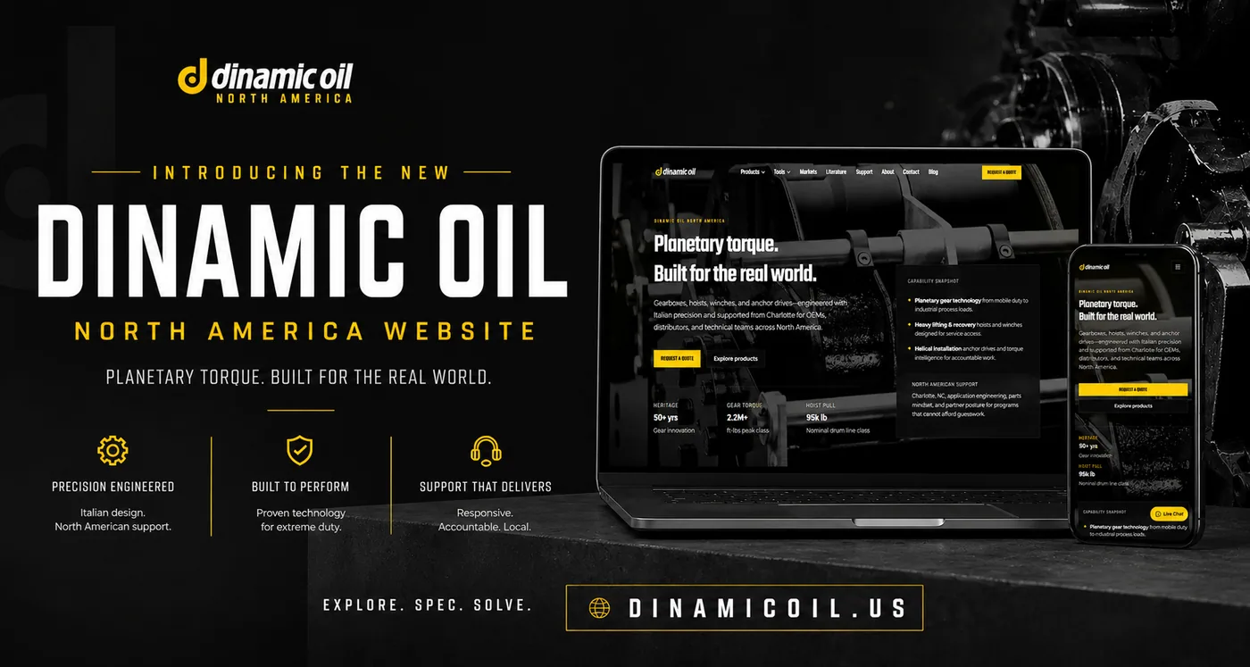 Introducing the New Dinamic Oil North America Website
